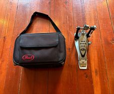 Pearl P-1000 Power Shifter Bass Drum Kick Pedal With Case And Accessories