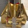 Anxious Preoccupied The Oversized Tote - Gold Metallic Image 2