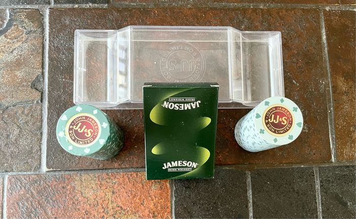 Jameson Whiskey Set - Poker Chips/Playing Cards