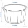 IKEA outdoor storage coffee table Image 7