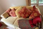 Sofa Set and Foot Rest