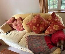 Sofa Set and Foot Rest
