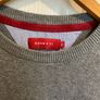 Grey Benetti  long sleeve jumper size medium  100% cotton Image 5