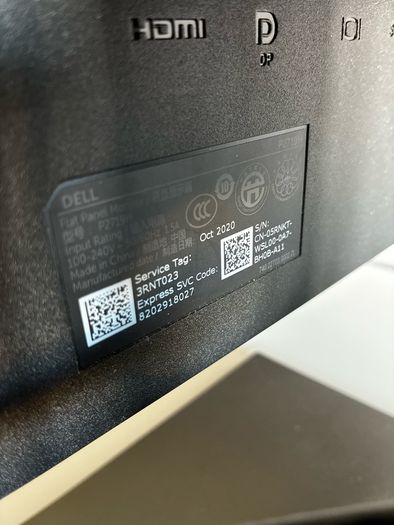 Dell P2719H 27" Monitor