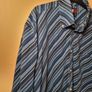 mens Tommy Hilfiger striped shirt Size Large navy Image 7