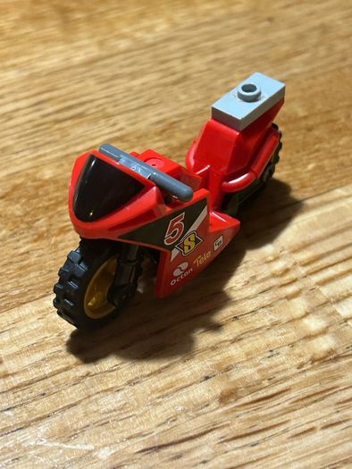 Lego City race bike transporter