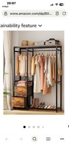 Open wardrobe / rack