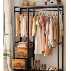 Open wardrobe / rack