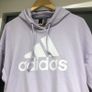 Adidas Lilac Hoodie (Size M) Image 5