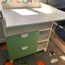 IKEA Smastad changing table with drawers Image 5