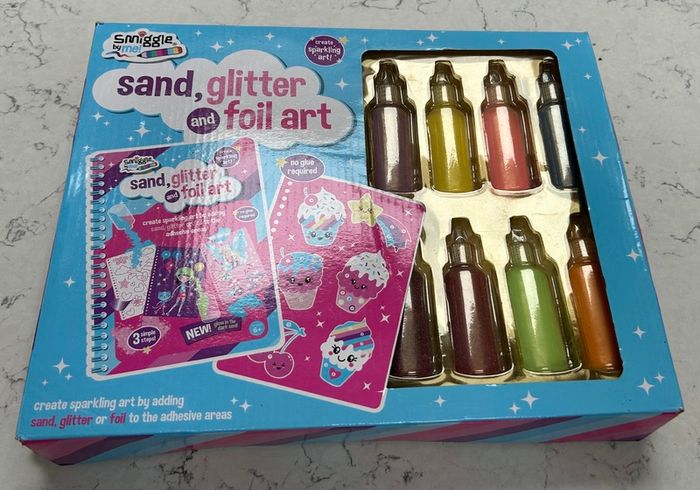 SMIGGLE Glitter sand set