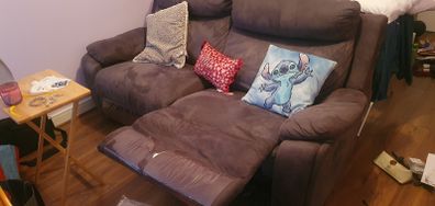 Three Seater Sofa with reclining seats