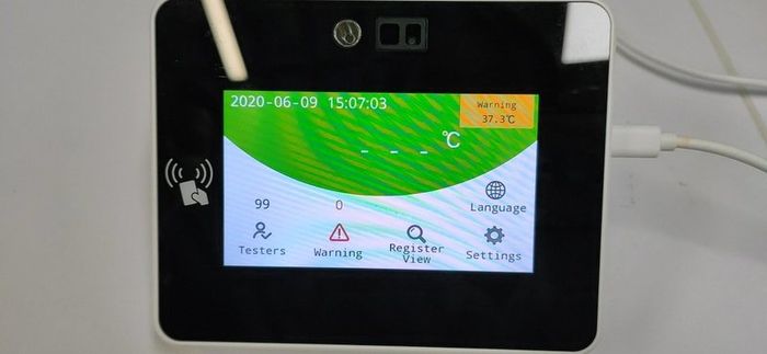 IR Temperature scanner