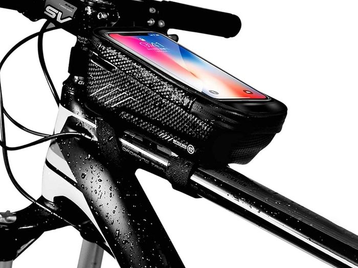 Bike pouch touchscreen waterproof