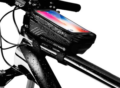 Bike pouch touchscreen waterproof