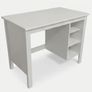 QUICK SALE: White Office Desk with Storage - Good Condition (Collection Dublin 13) Image 4