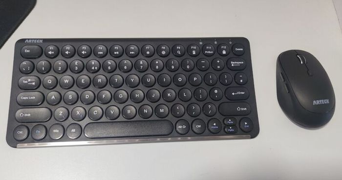 Wireless keyboard and mouse