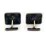 Rare Antique Servoz Paris Silver and Gold Cufflinks with Coral Image 6