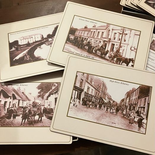 Table placemats of Killarney