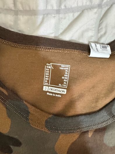 Decathlon Camo Tshirt XL