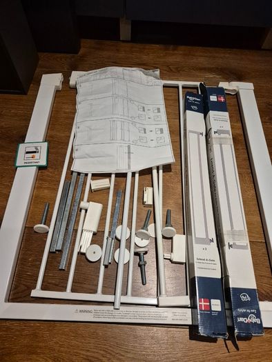 Extendable stair gate