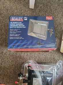 Space Warmer Propane Heater Bootle Mounting