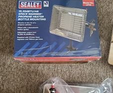 Space Warmer Propane Heater Bootle Mounting
