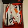 NIKE AIR JORDAN 4 Retro 'Fire Red 2020' sneakers NEW & BOXED exclusive RRP 700 euro size UK 9 Image 5