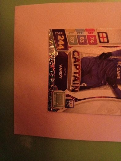 Match Attax Collectable Cards.