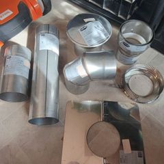 chimney stove flue stainless steel fittings