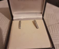 ladies silver earrings