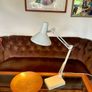 Vintage White Luxo Italian Architects Counterpoise Table Lamp 1970s Image 8