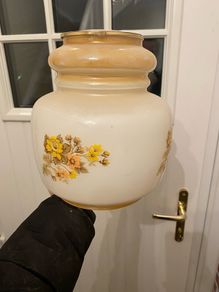 Glass lampshade