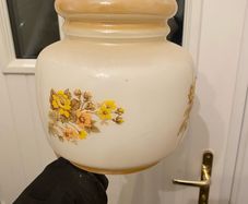 Glass lampshade