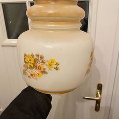 Glass lampshade