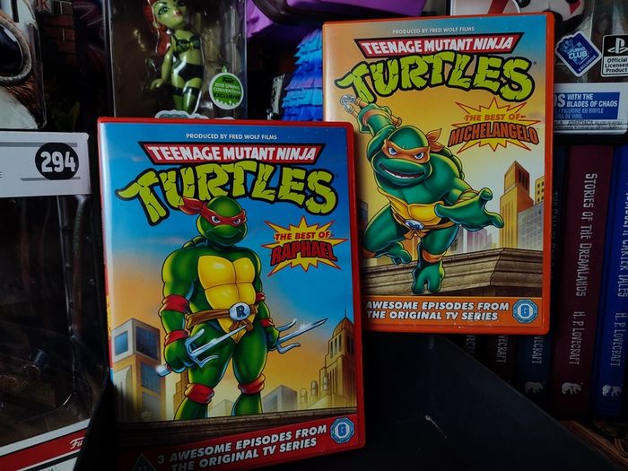 Teenage Mutant Ninja Turtles: Best of Raphael and Best of Michelangelo ! 2014 ! TMNT ! DVD !