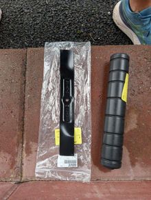 Black and Decker Lawnmover Blade and Roller