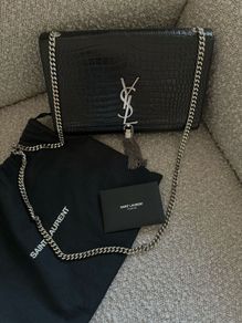 Saint Laurent Kate tassel chain bag