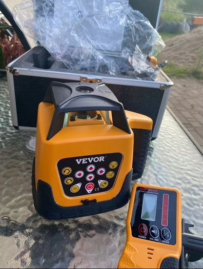 VEVOR 360 Rotary Laser Level Self-Leveling 500m Vertical Horizontal Scanning Professional Powerful Measurement Construction Tool