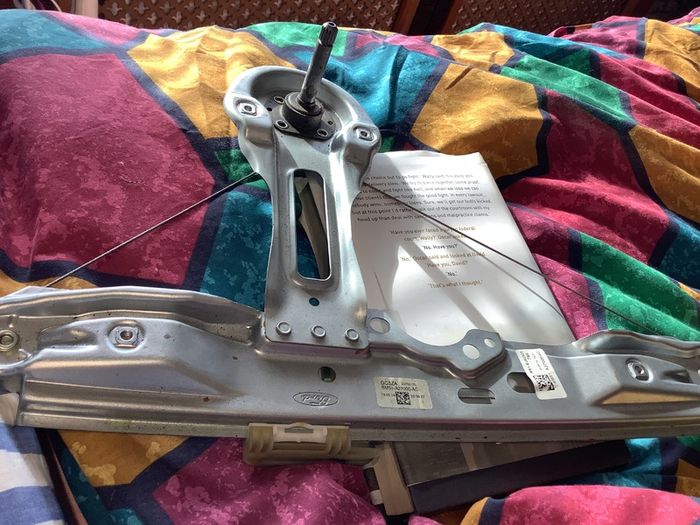 2012-18 Ford Focus Rear Right Door Window Regulator