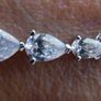 9Ct White Gold 375 Shell Pearl Zirconia Drop Pendant 2,5g L-11" Image 10