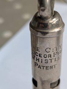 Old Police Whistle.