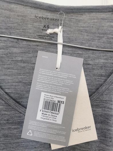Icebreaker Siren tops, size XS