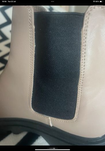 Size 39 ankle boot primark beige Chelsea boots