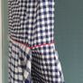 PRECIS navy white red shift dress with pockets Sz 10 UK Image 6