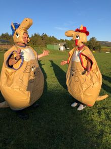Kangaroo Suits for Sale! Great addition to bouncy castle!