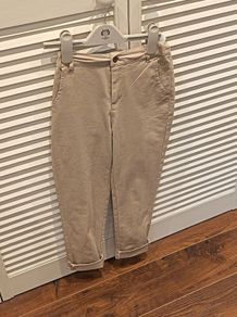 Paul Costello cream chinos age 9