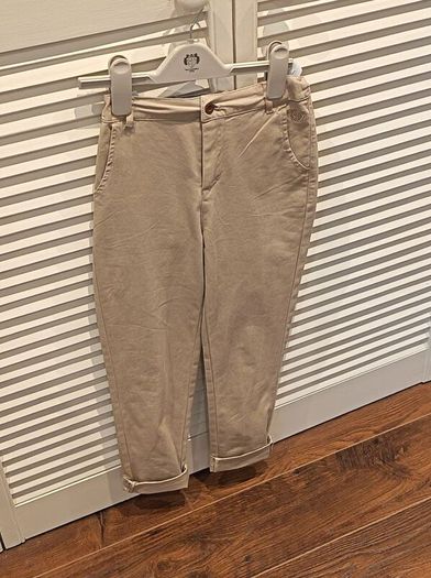 Paul Costello cream chinos age 9
