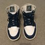 Nike Air Jordans UK 5 blue and white Image 2