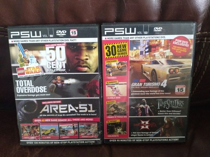 Nice Selection Of PSW PlayStation And PSM DVD`s 12 In Total